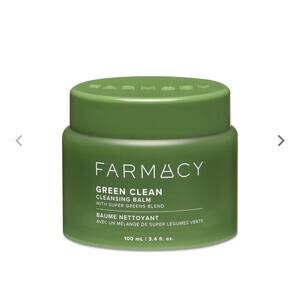 Farmacy Green Clean Super Greens Cleansing Balm Clean Beauty 3.4oz 100ml- NWT